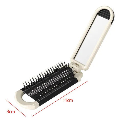 Cepillo Plegable con Espejo - ISSI Supplies