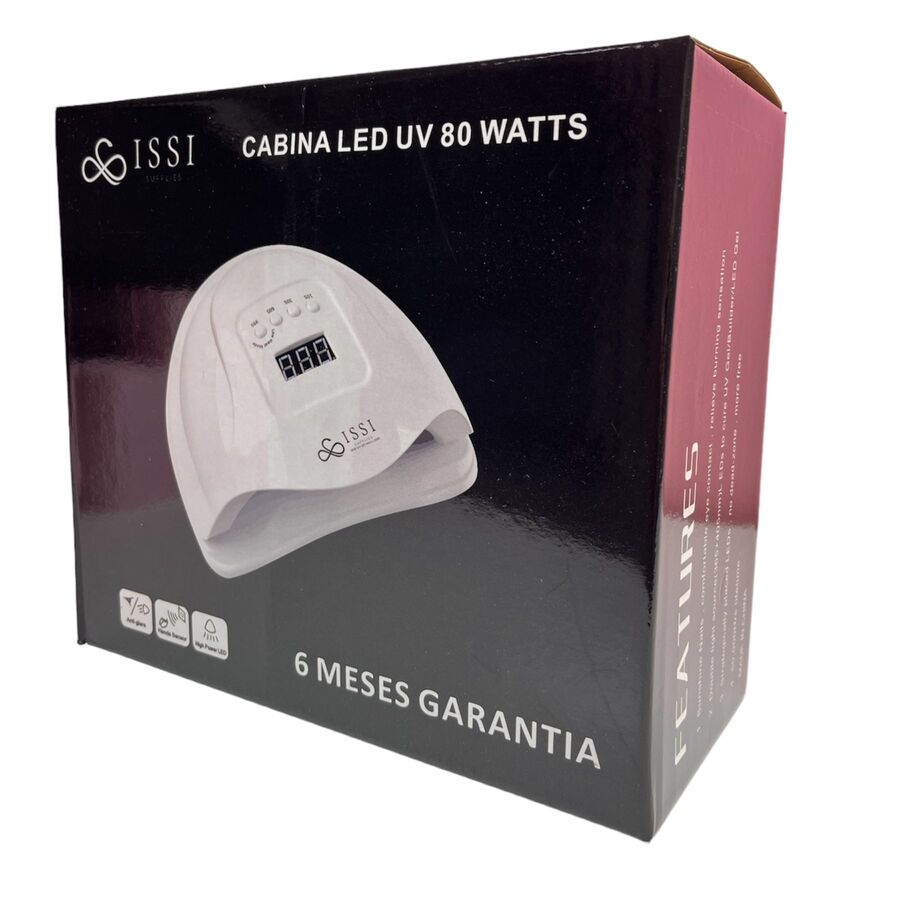 Cabina Led/Uv 80W  Blanca - ISSI Supplies -  Solo en Pink Pot Plant 