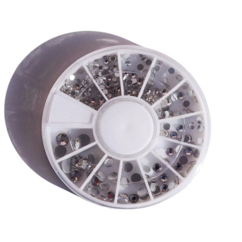 Strass PLATEADO tamaños diversos -  Solo en Pink Pot Plant 