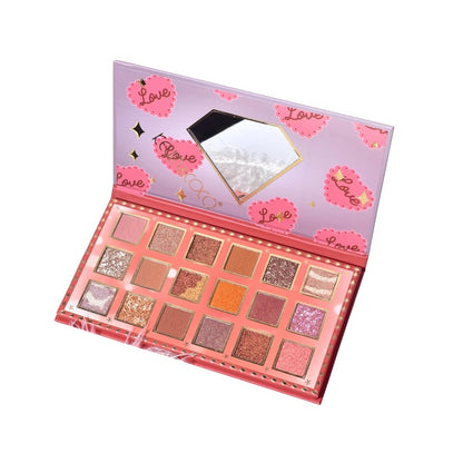 Paleta de Sombras 18 Colores - Kevin & Coco -  Solo en Pink Pot Plant 