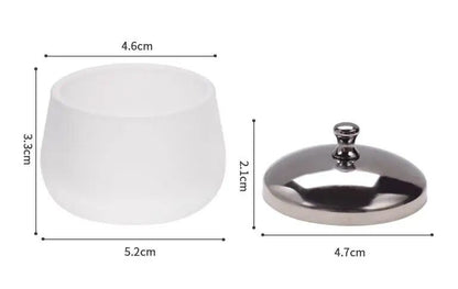 Dappen redondo con tapa metalica -  Solo en Pink Pot Plant 