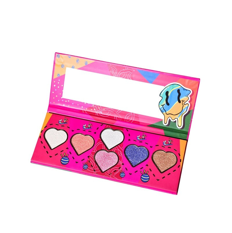 Paleta de Iluminadores 6 Colores - Kevin & Coco -  Solo en Pink Pot Plant 