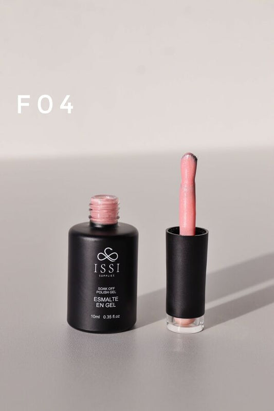 Esmalte semipermanente tono F04 - ISSI Supplies -  Solo en Pink Pot Plant 