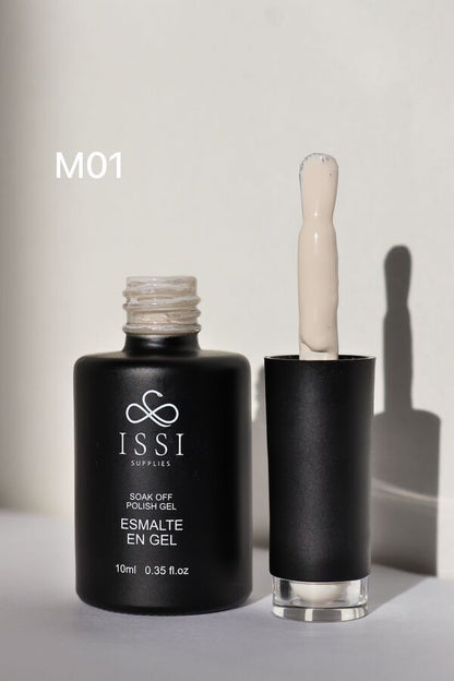 Esmalte semipermanente tono M01 - ISSI Supplies -  Solo en Pink Pot Plant 