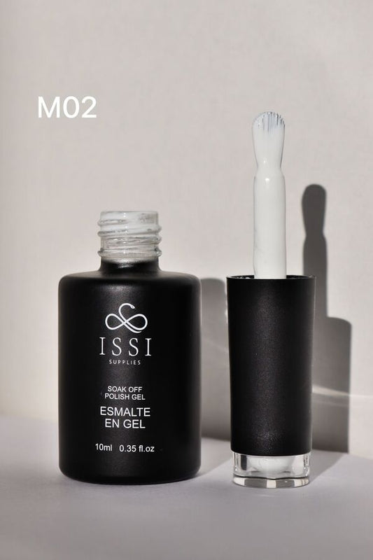 Esmalte semipermanente tono M02 - ISSI Supplies -  Solo en Pink Pot Plant 