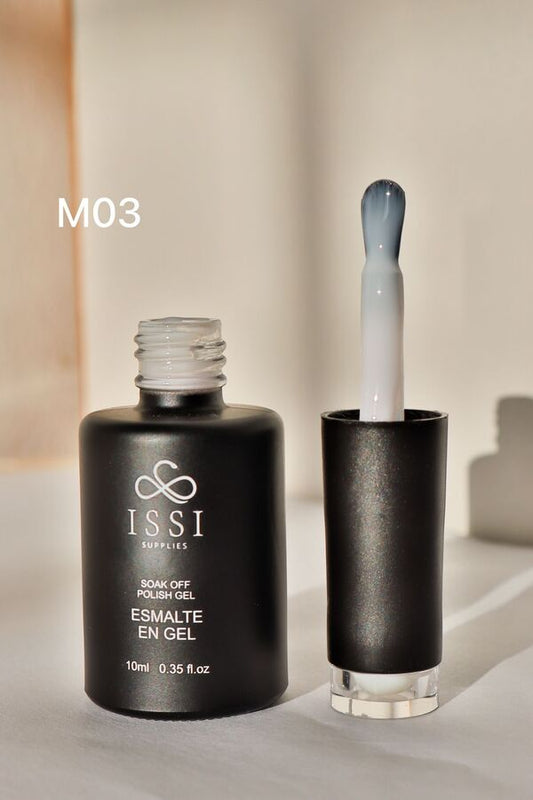Esmalte semipermanente tono M03 - ISSI Supplies -  Solo en Pink Pot Plant 