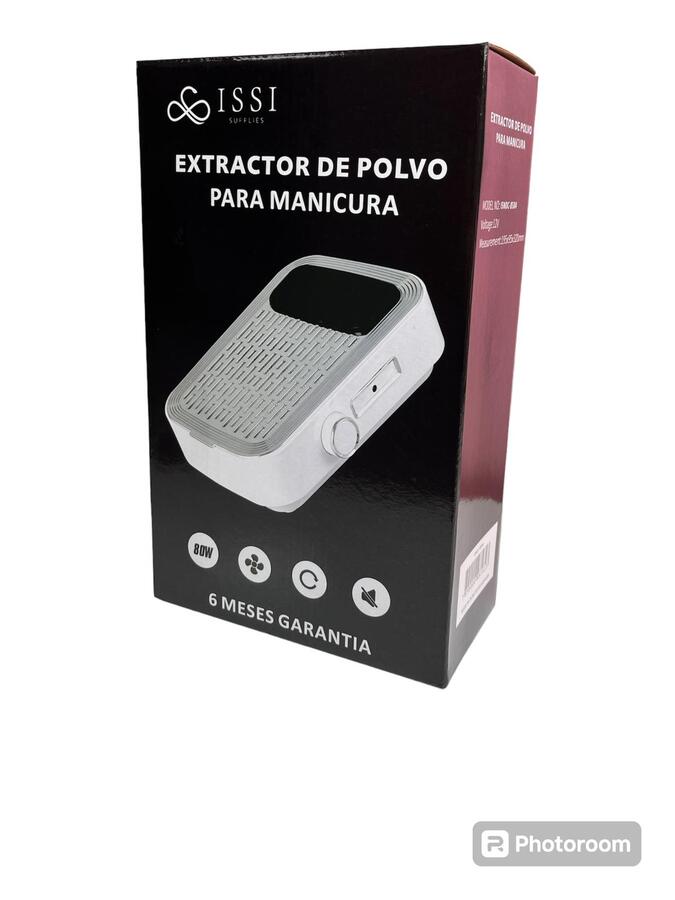 Extractor de Polvo a Bateria White ISNDC-8584 80W -  Solo en Pink Pot Plant 