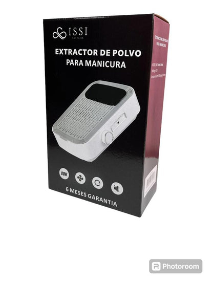 Extractor de Polvo a Bateria White ISNDC-8584 80W -  Solo en Pink Pot Plant 