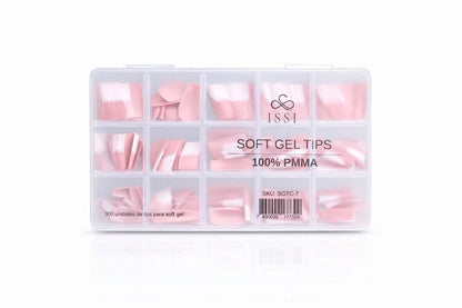 Tips Soft Gel PMMA con Color SGTC-7 - ISSI Supplies -  Solo en Pink Pot Plant 