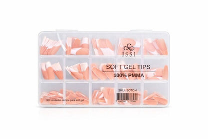Tips Soft Gel PMMA con Color SGTC-4 - ISSI Supplies -  Solo en Pink Pot Plant 