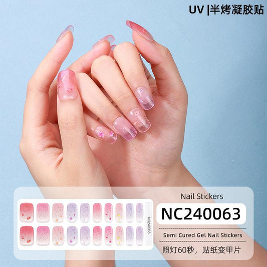 Sticker en Gel semicurado NC240063 -  Solo en Pink Pot Plant 