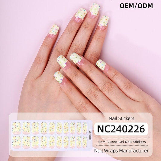 Sticker en Gel semicurado NC240226 -  Solo en Pink Pot Plant 
