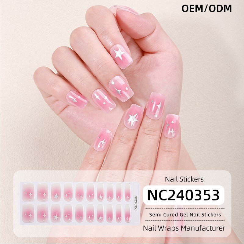 Sticker en Gel semicurado NC240353 -  Solo en Pink Pot Plant 