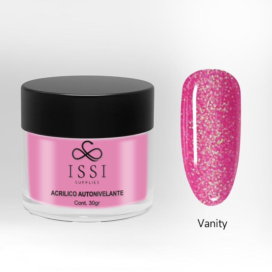 Polvo acrílico autonivelante VANITY 30g - ISSI Suppliues - Pink Pot Plant