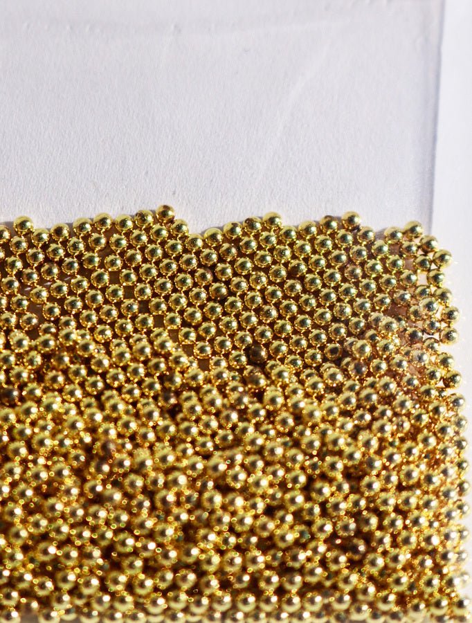 Caviar Metálico Dorado 1,5mm -  Solo en Pink Pot Plant 