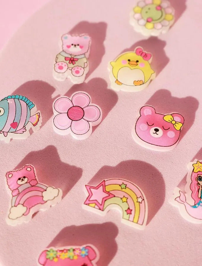 D443/4 Kawaii BIG x 10un. -  Solo en Pink Pot Plant 
