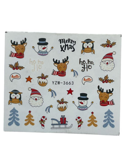 Decals Water Navideño -  Solo en Pink Pot Plant 