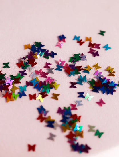 Decoración glitter mariposa  GRP06 -  Solo en Pink Pot Plant 