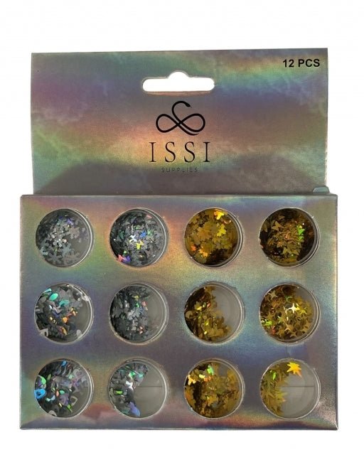 Glitter Diversos GCH1-7 - ISSI Supplies -  Solo en Pink Pot Plant 