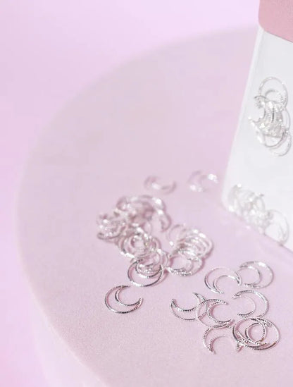 Joyas de Metal D433 Media Luna -  Solo en Pink Pot Plant 