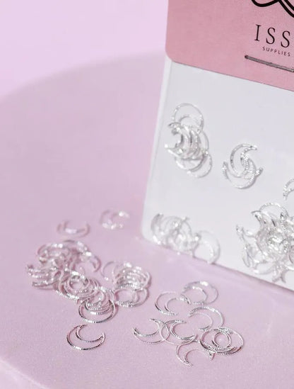 Joyas de Metal D433 Media Luna -  Solo en Pink Pot Plant 