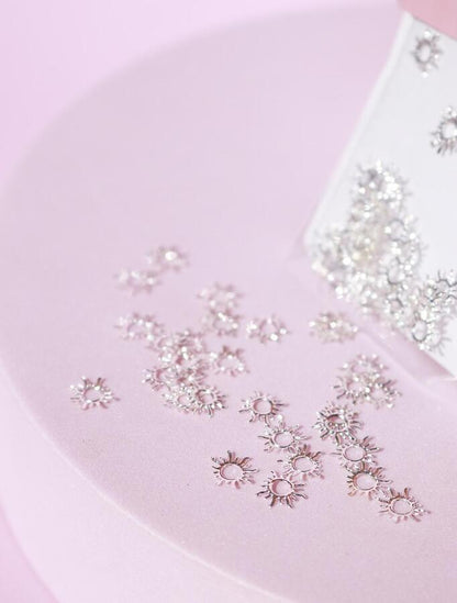 Joyas de Metal D433 Sol Plateado -  Solo en Pink Pot Plant 