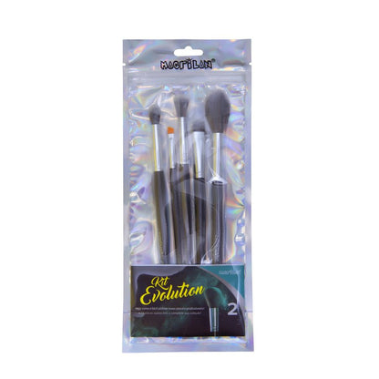 Kit ST2 con 5 Brochas profesionales - Macrilan -  Solo en Pink Pot Plant 