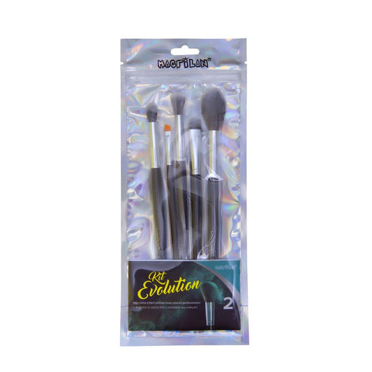 Kit ST2 con 5 Brochas profesionales - Macrilan -  Solo en Pink Pot Plant 