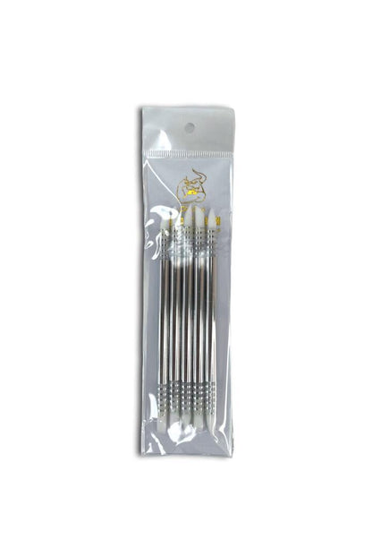 Kit x5 Pinceles Silicona Doble R124 -  Solo en Pink Pot Plant 