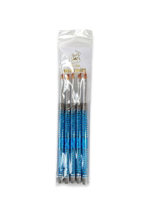 Kit x5 pinceles nail art R195 -  Solo en Pink Pot Plant 