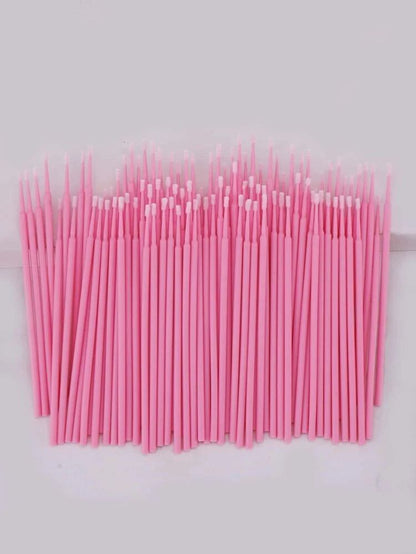 Mini hisopos desechables x100un -  Solo en Pink Pot Plant 