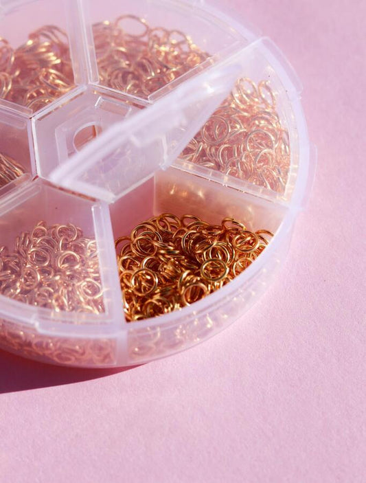 NP1001 Piercing para Uñas Dorado -  Solo en Pink Pot Plant 