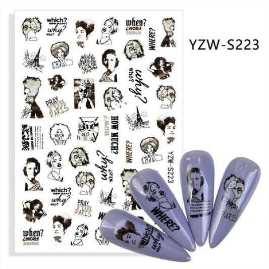Sticker YZW-S223 -  Solo en Pink Pot Plant 