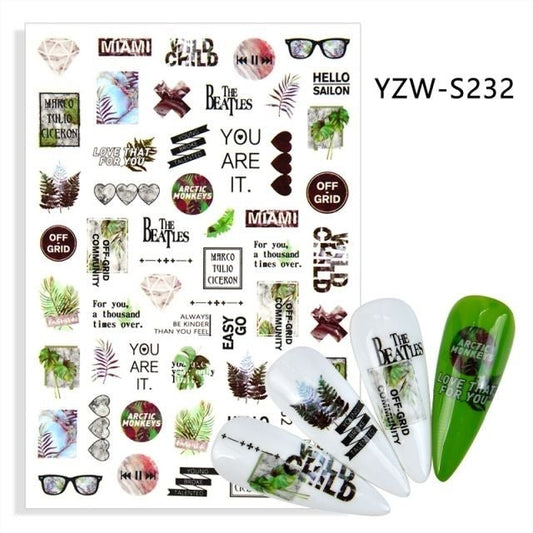 Sticker YZW-S232 -  Solo en Pink Pot Plant 