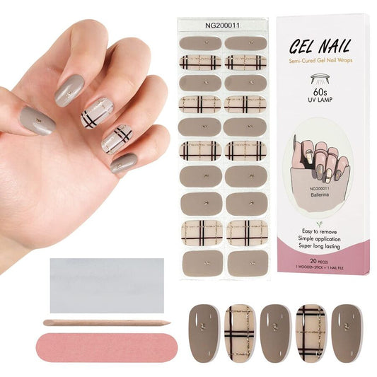 Sticker en Gel semi curado NG11 -  Solo en Pink Pot Plant 