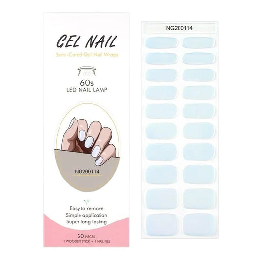 Sticker en Gel semi curado NG114 -  Solo en Pink Pot Plant 