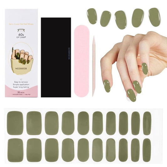 Sticker en Gel semi curado NG28 -  Solo en Pink Pot Plant 