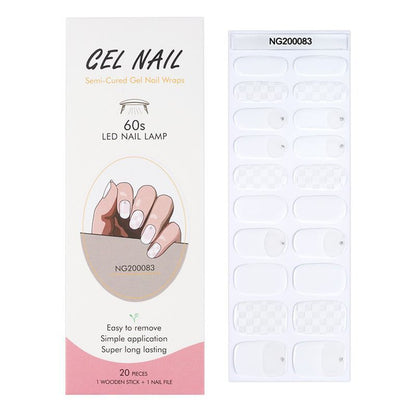 Sticker en Gel semi curado NG83 -  Solo en Pink Pot Plant 