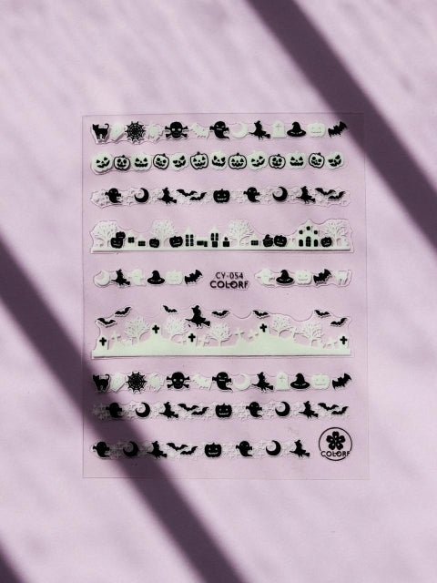 Stickers Neon HALLOWEEN CY054 -  Solo en Pink Pot Plant 