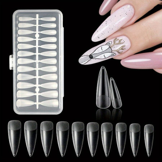 Tips SOFT GEL ABS #05 Stiletto x240 - ISSI Supplies -  Solo en Pink Pot Plant 