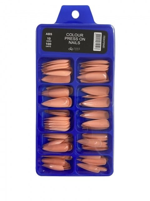 Uñas PRESS ON Coloridas #14 x100u ABS -  Solo en Pink Pot Plant 