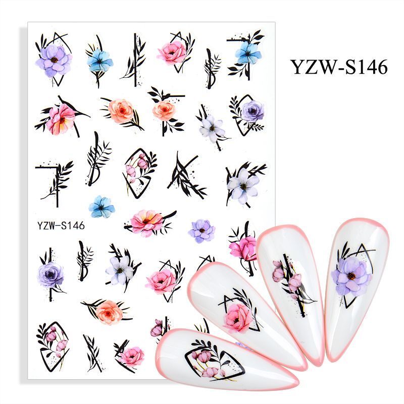 Sticker YZW-S146 - Pink Pot Plant